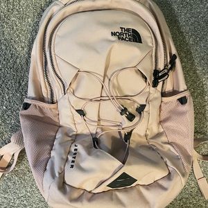 pink north face jester backpack